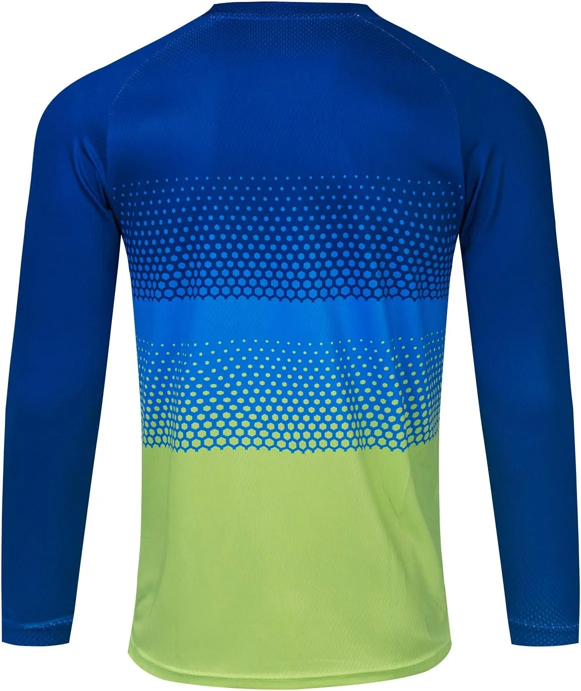 Men's Mountain Bike Jersey Long Sleeve Off-Road Clothing Downhill&Motocross Shirts Breathable/Moisture-Wicking Tops