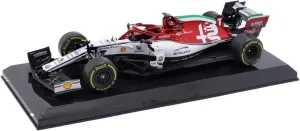 Metal Toy Vehicle 1/24 for Kimi Räikkönen 2019 C38 ARO Racing Alloy Rally Car Simulation Finished Collection Toys Scale Vehicles