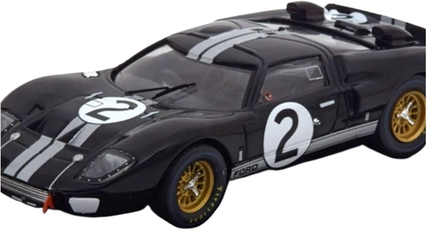 Metal Toy Vehicle 1/43 Die-Made Racing Car Model for Ford MKII 24 Hours 1966 Le Mans Championship Car Collection Metal Toy Scale Vehicles