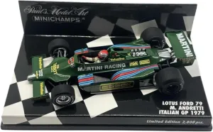 Metal Toy Vehicle Lotus for Ford 79 1/43 F1 Formula 1 Alloy Rally Car Simulation Finished Collection Toys Scale Vehicles