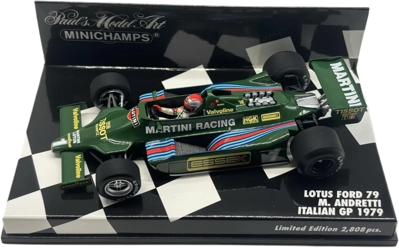 Metal Toy Vehicle Lotus for Ford 79 1/43 F1 Formula 1 Alloy Rally Car Simulation Finished Collection Toys Scale Vehicles
