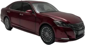 Metal Vehicles Toys 1/18 for FAW Toyota Crown 14th Generation 2015 Alloy Car Model Entryway Display Collection Home Or Office Décor