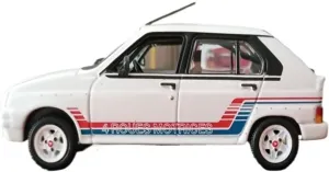 Metal Vehicles Toys 1/43 for Citroen Visa 1000 Pistes Alloy Car Models Mini Vehicle Toy Interior Decoration White Home Or Office Décor
