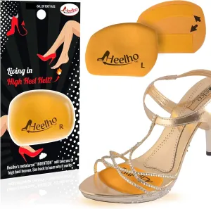 Metatarsal Pads for High Heels - Relieve Pain with Adhesive Shoe Inserts, Ball of Foot Cushions (2 Pads)