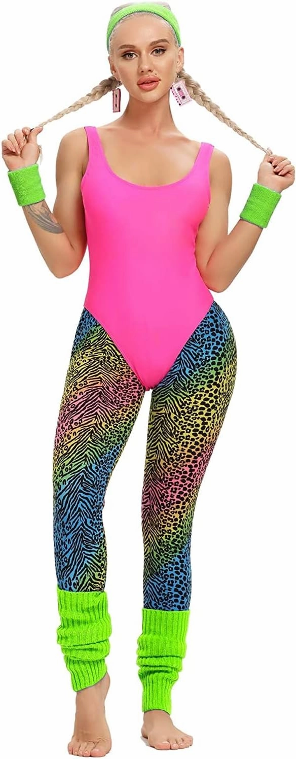 MIAIULIA Women's Retro 80s/90s Inspired High Cut Low Back Padding One Piece Swimwear Bathing Suits