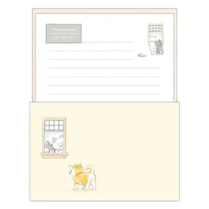 Mind Wave Letter Writing Set - Shibanban - "Asobo"