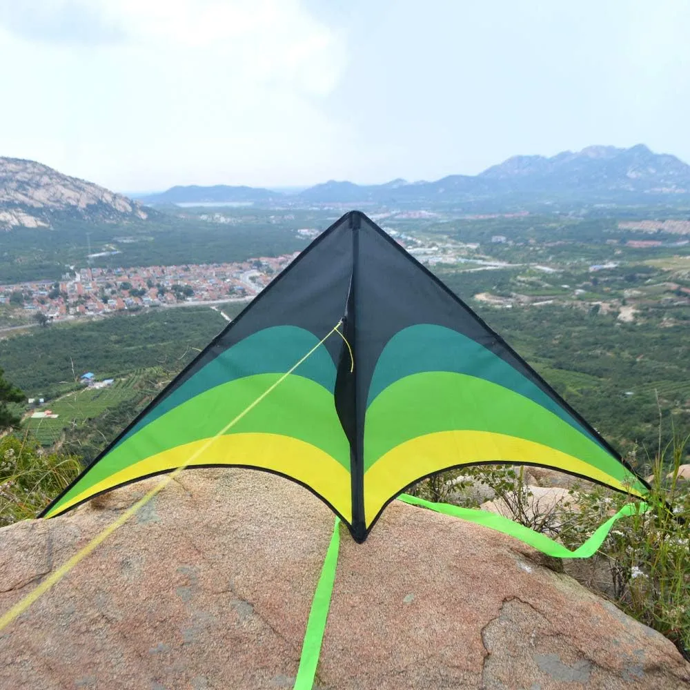 Mint's Colorful Life Delta Kite for Kids & Adults, Extremely Easy to Fly Kite, Best Kites for Beginner