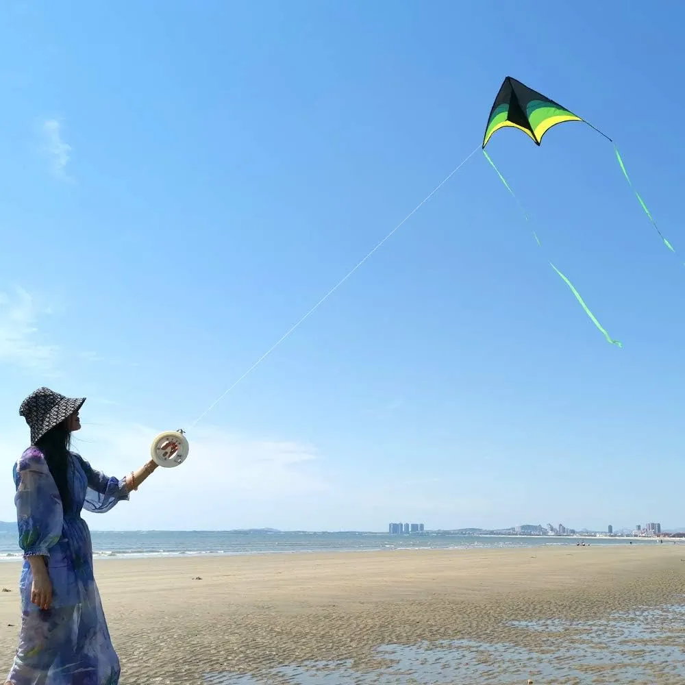 Mint's Colorful Life Delta Kite for Kids & Adults, Extremely Easy to Fly Kite, Best Kites for Beginner
