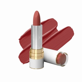 Mirabella Sealed with a Kiss Full Coverage Moisturizing Lipstick, Richly Pigmented, Ultra Creamy, Hydrating and Mineral-Based Lip Color with Vitamin E, Rosy Modern Matte