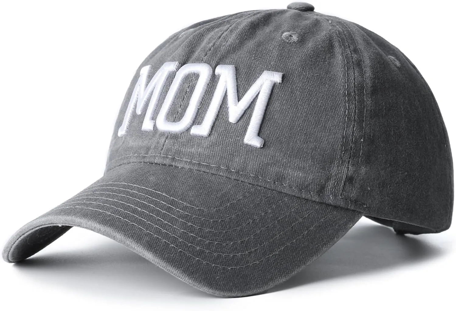 Mom and Dad Hats Set of 2 Pcs Embroidered Adjustable Baseball Caps Gift for Parents Couples Classic Mom Dad Gifts Hat