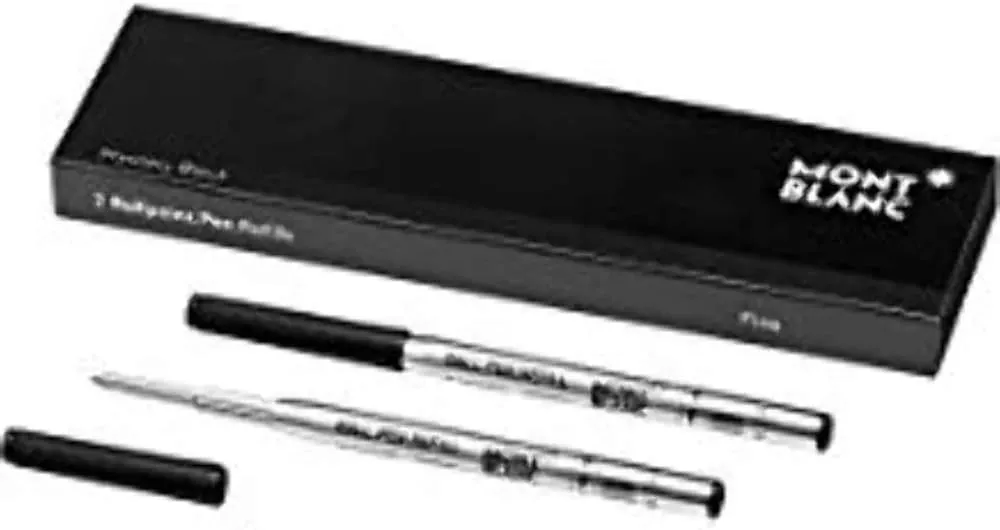 Montblanc Ballpoint Pen Refills – Refill Cartridges with a Broad Tip for Montblanc Ball Pens