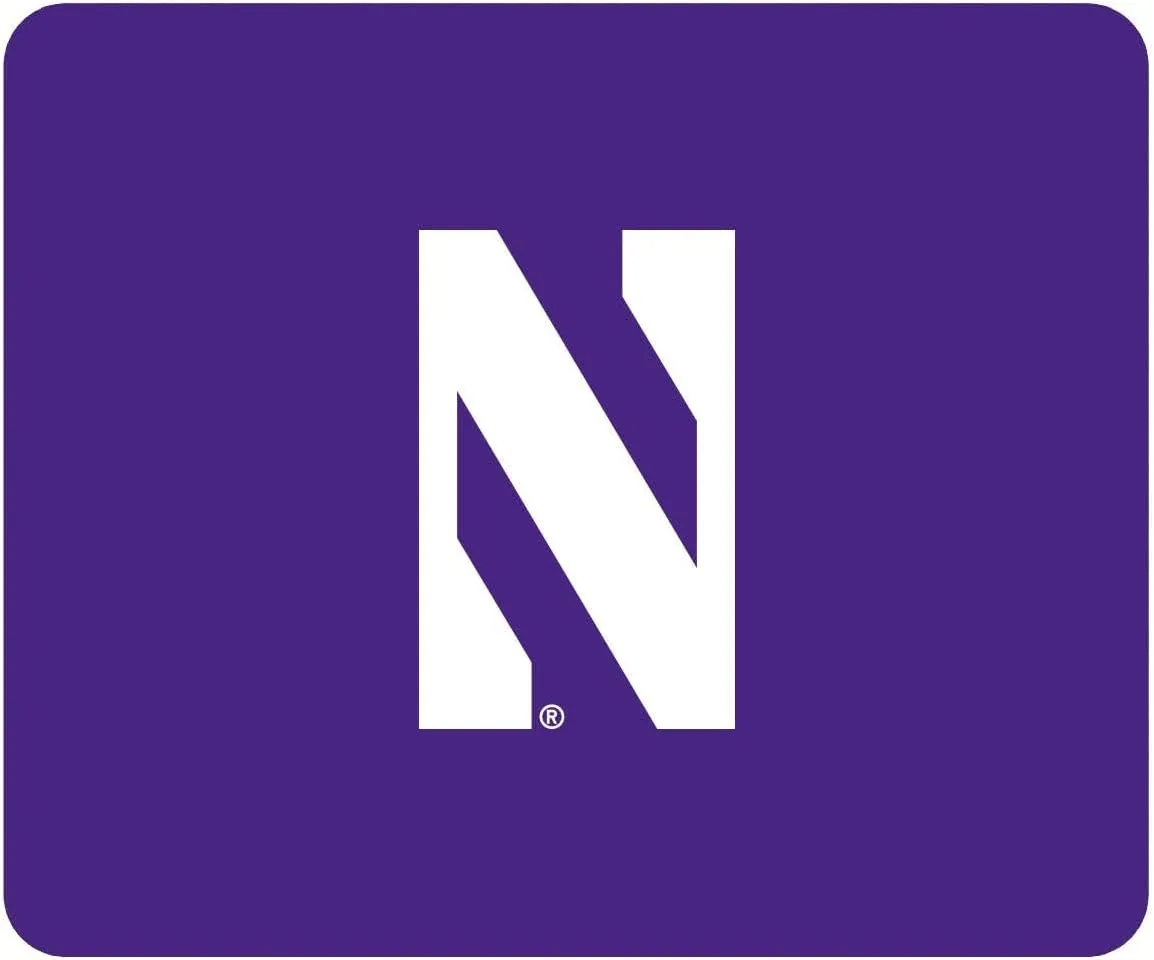 Mouse Pad, Fabric, Northwestern University Standard/Classic Black