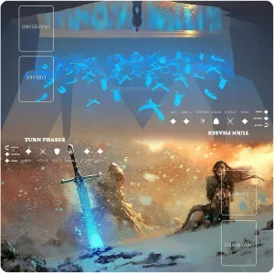 MTG Playmat Table Mats Size 60X60 cm Mousepad Compatible for MTG RPG CCG Trading Card Game Play mats Original Play Mat Art Designs & Accessories…