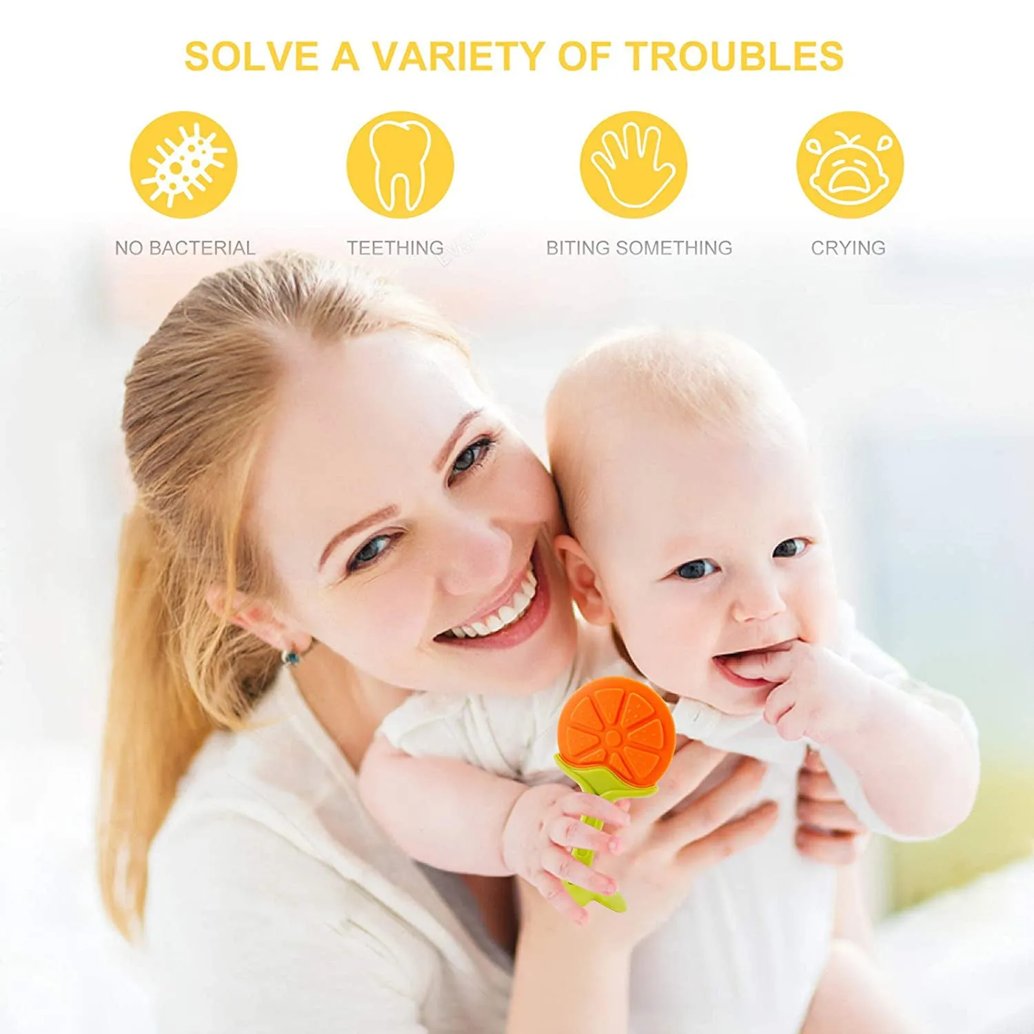 Mumlove Silicone Fruit Shape Teether