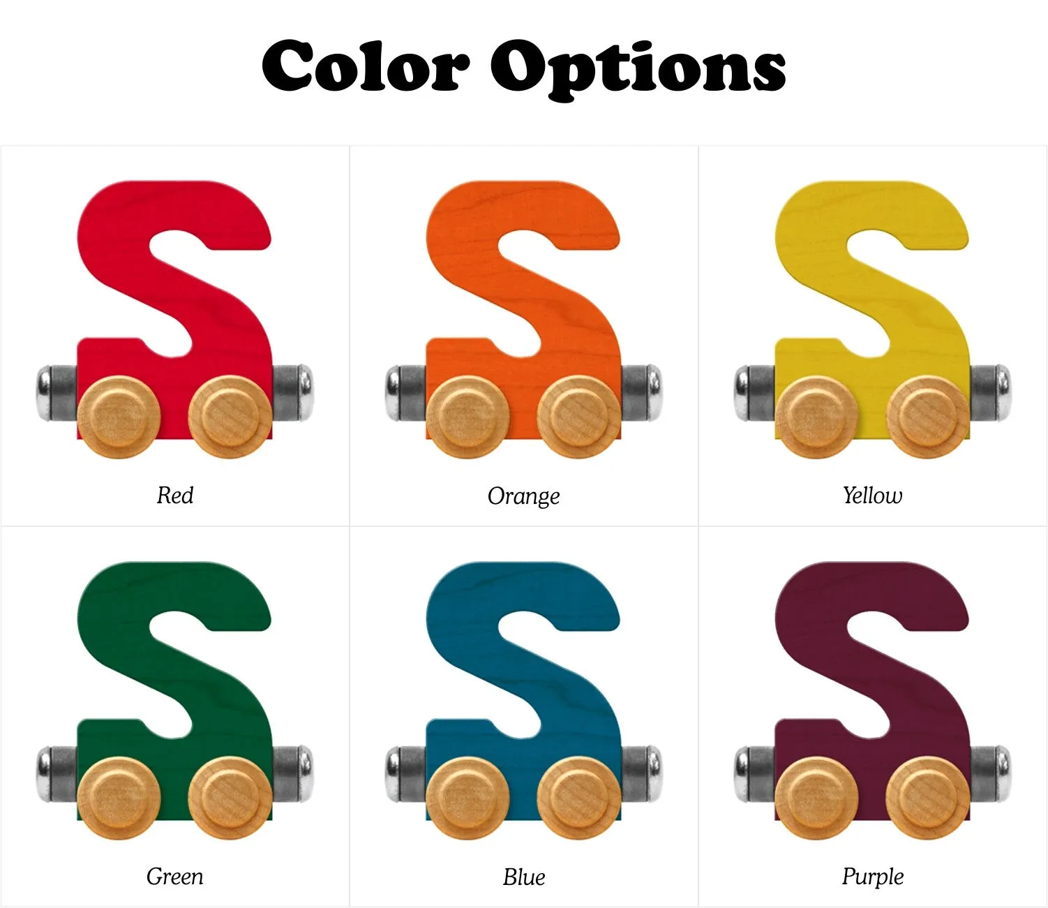 Nametrain Letter S
