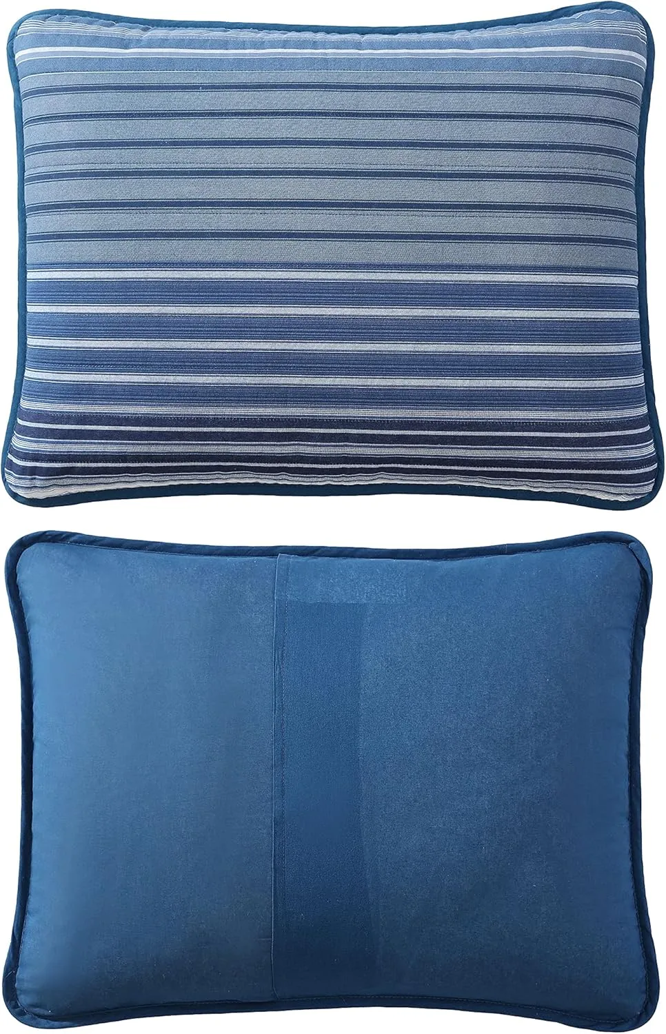 Nautica - Queen Quilt Set, Cotton Reversible Bedding with Matching Shams, Bedding Set for All Seasons (Coveside Blue, Queen)