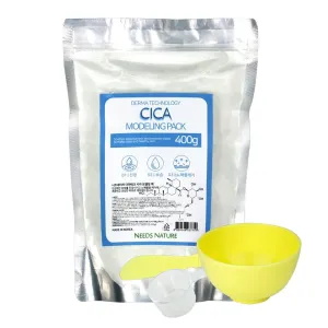 NEEDS NATURE Derma Tech Cica Modeling Pack 400g   Pack Tool Set