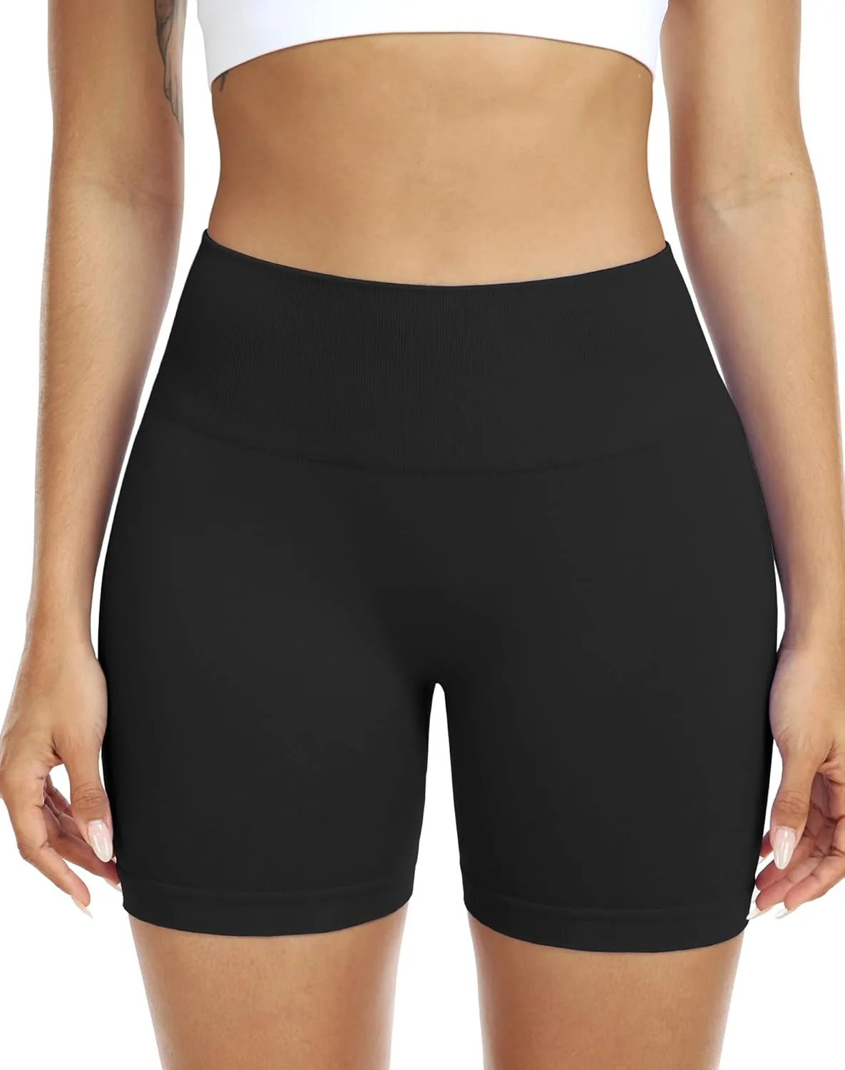 NELEUS Workout Shorts/Legging for Women Scrunch Seamless Soft High Waist Gym Shorts/Pants