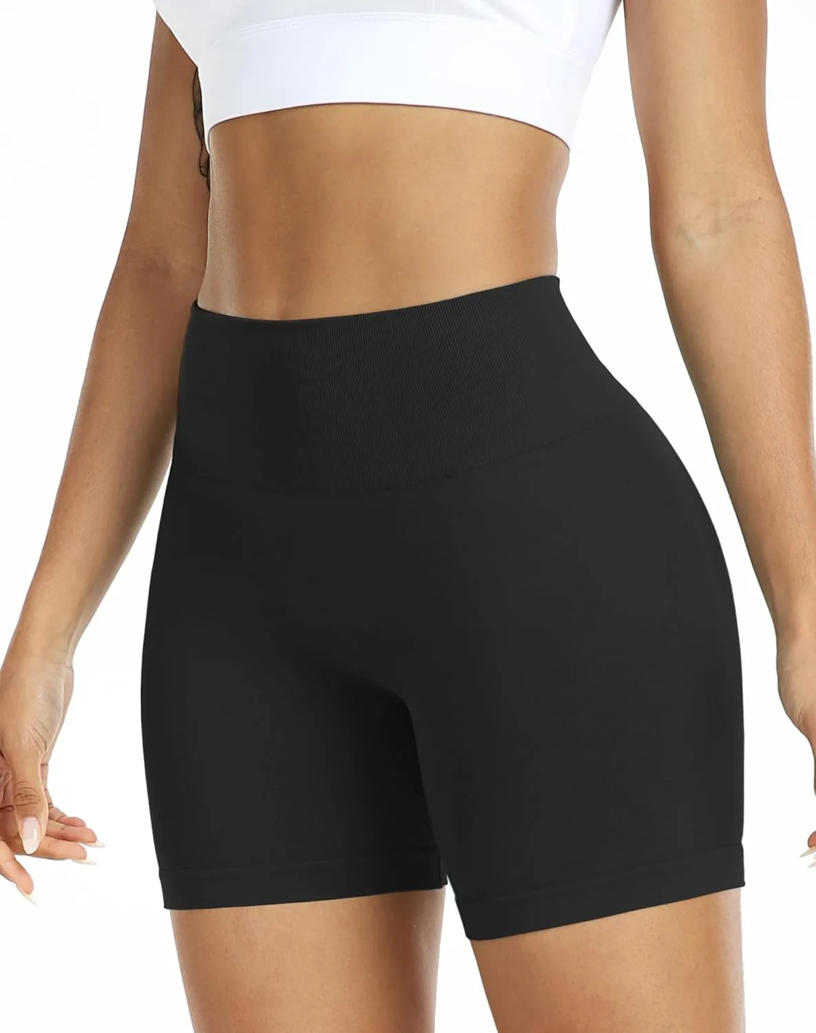 NELEUS Workout Shorts/Legging for Women Scrunch Seamless Soft High Waist Gym Shorts/Pants