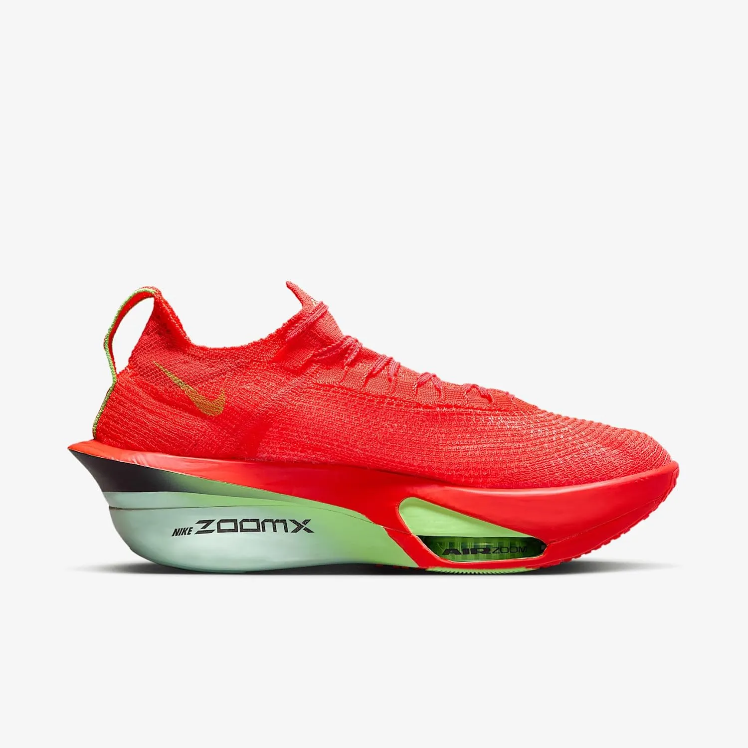 Nike Alphafly 3 Men's Road Racing Shoes (FD8311-600, Bright Crimson/Lime Blast/Mint Foam/Cave Purple)