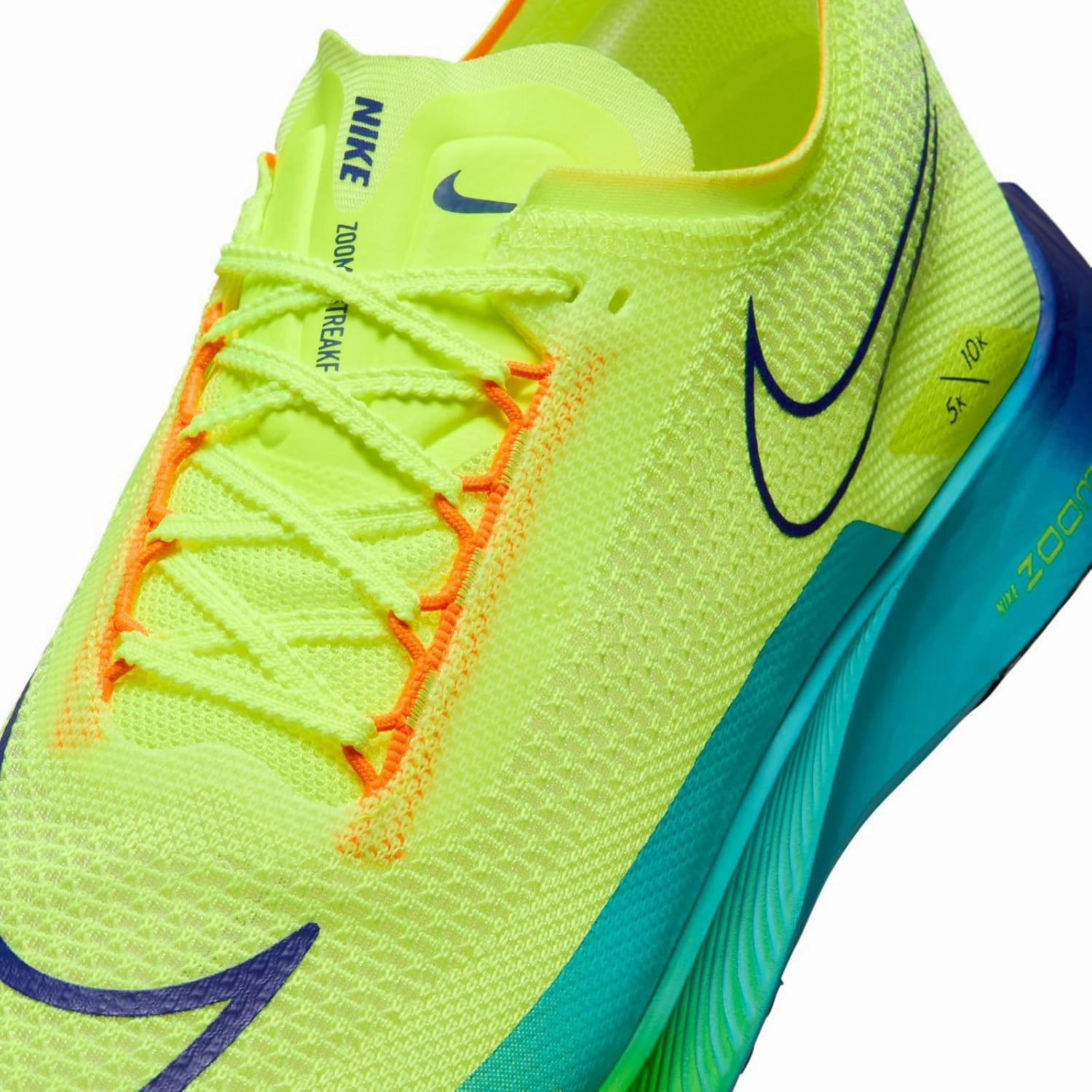 Nike Streakfly Men's Road Racing Shoes (DJ6566-700, Volt/Bright Crimson/Volt/Black)