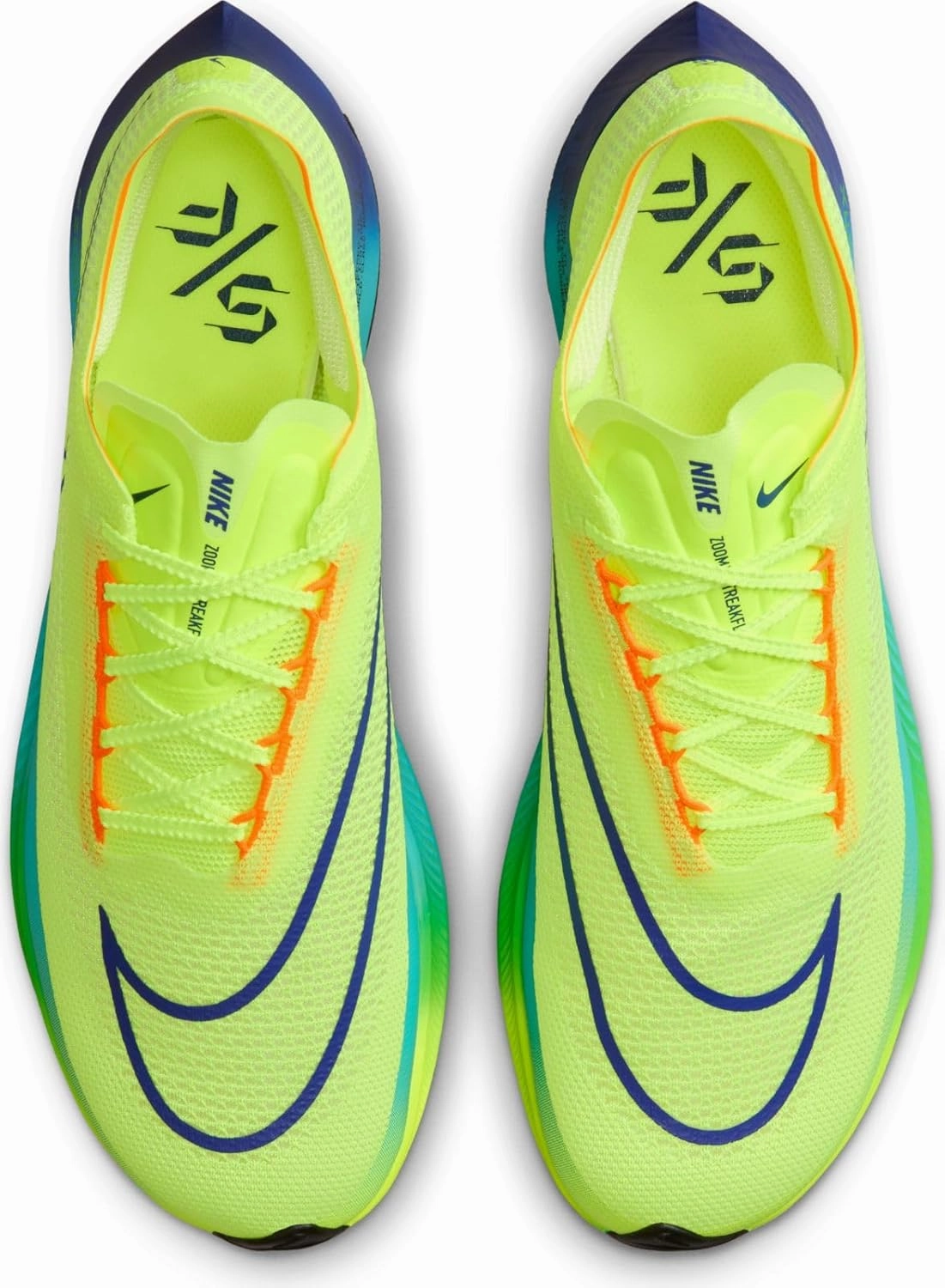 Nike Streakfly Men's Road Racing Shoes (DJ6566-700, Volt/Bright Crimson/Volt/Black)