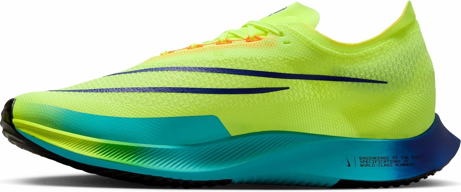 Nike Streakfly Men's Road Racing Shoes (DJ6566-700, Volt/Bright Crimson/Volt/Black)