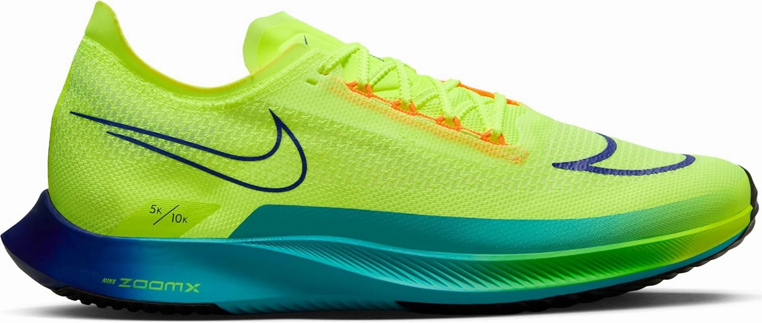 Nike Streakfly Men's Road Racing Shoes (DJ6566-700, Volt/Bright Crimson/Volt/Black)