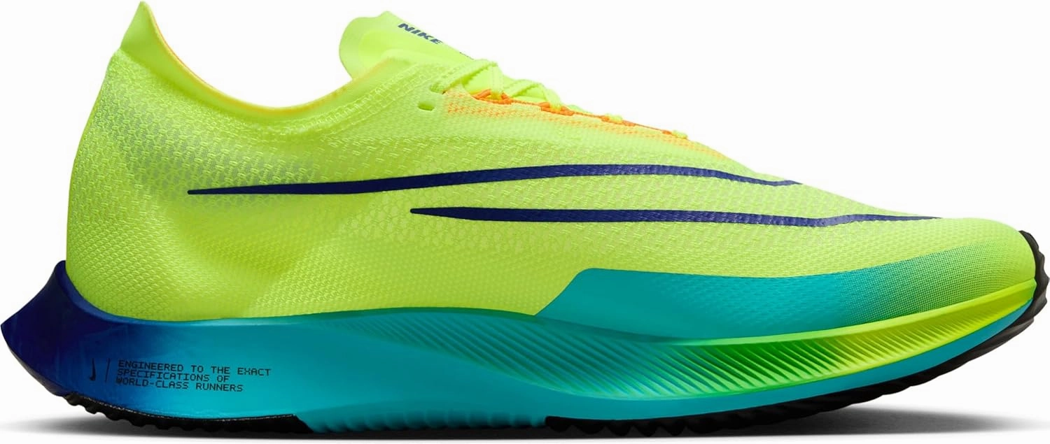 Nike Streakfly Men's Road Racing Shoes (DJ6566-700, Volt/Bright Crimson/Volt/Black)