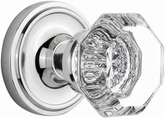 Nostalgic Warehouse Classic Rosette Waldorf Octagonal Round Door Knob