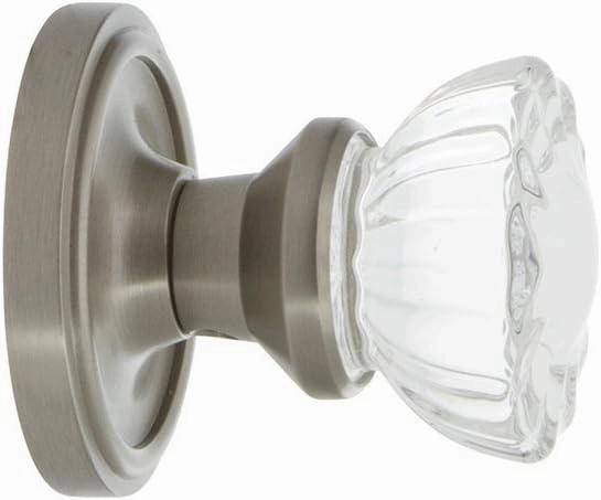 Nostalgic Warehouse Classic Rosette with Crystal Door Knob