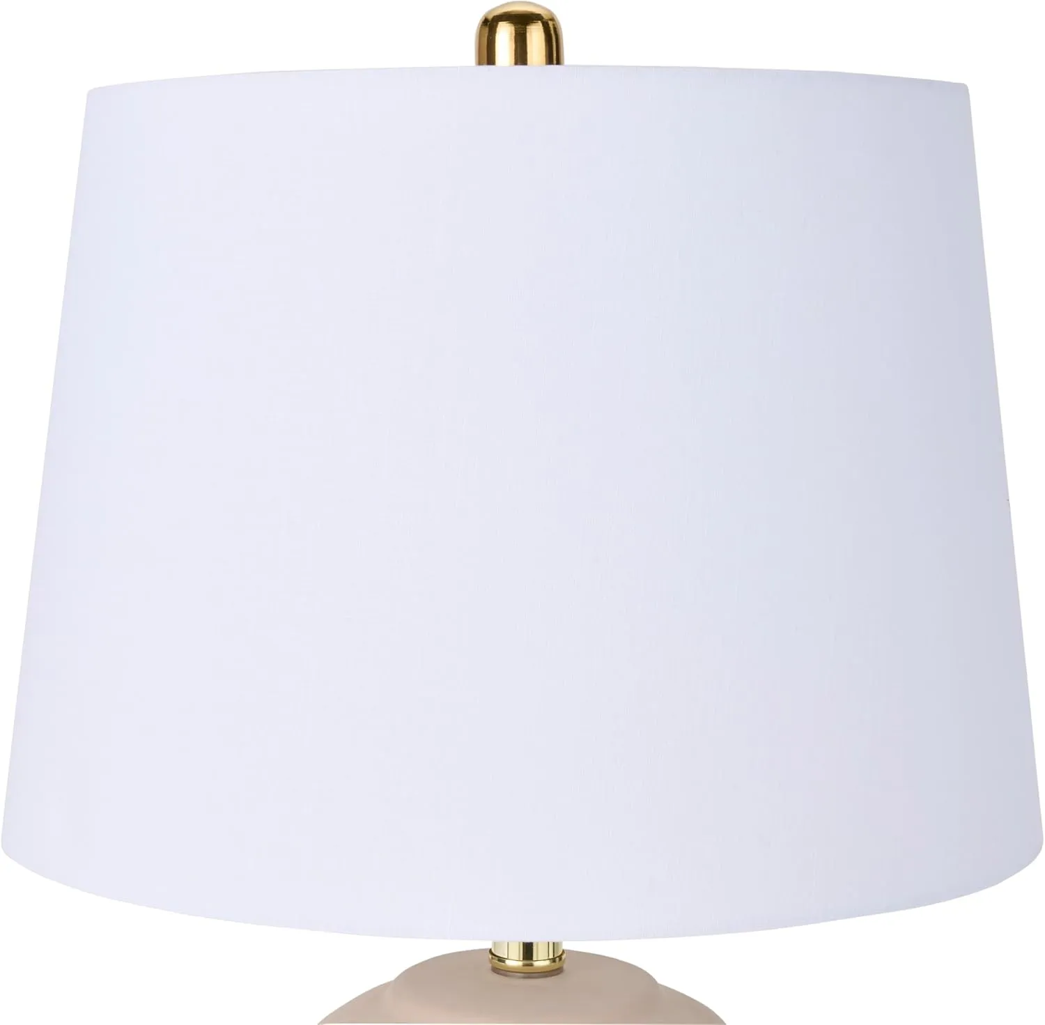 Nourison 23" Light Pink Ceramic Jar Table Lamp for Bedroom, Living Room, Dining Office, with White Shade (Pack of 1)