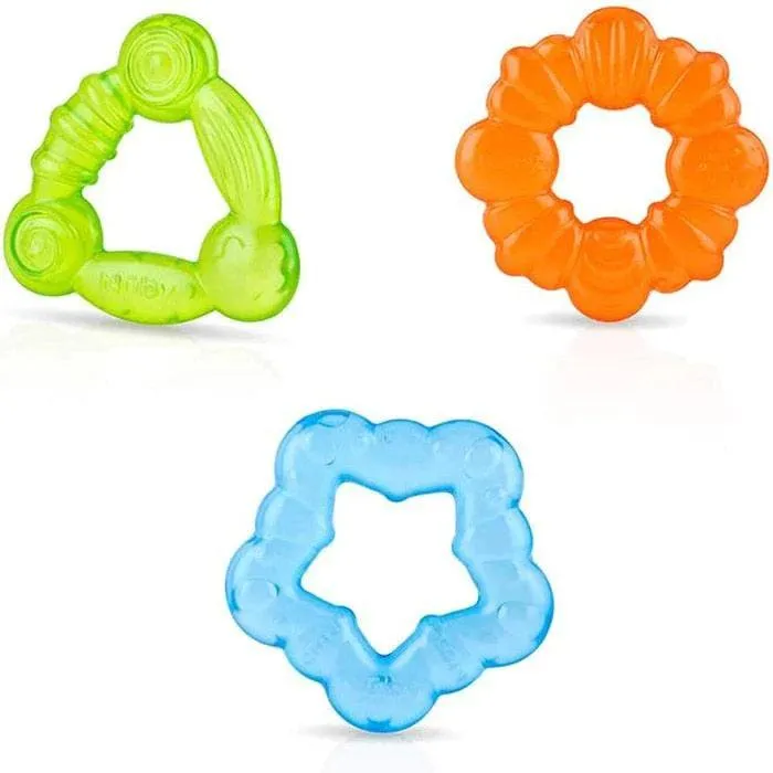 Nuby The Kool Soother Teething Ring Set - 3 Pack