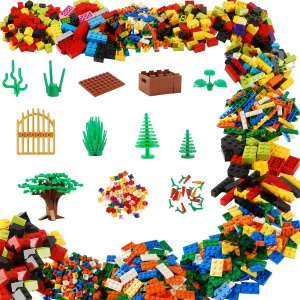 NW2 NW 1500pcs Classic Building Bricks Basic Building Blicks Set DIY Building Set Compatible All Major Brands
