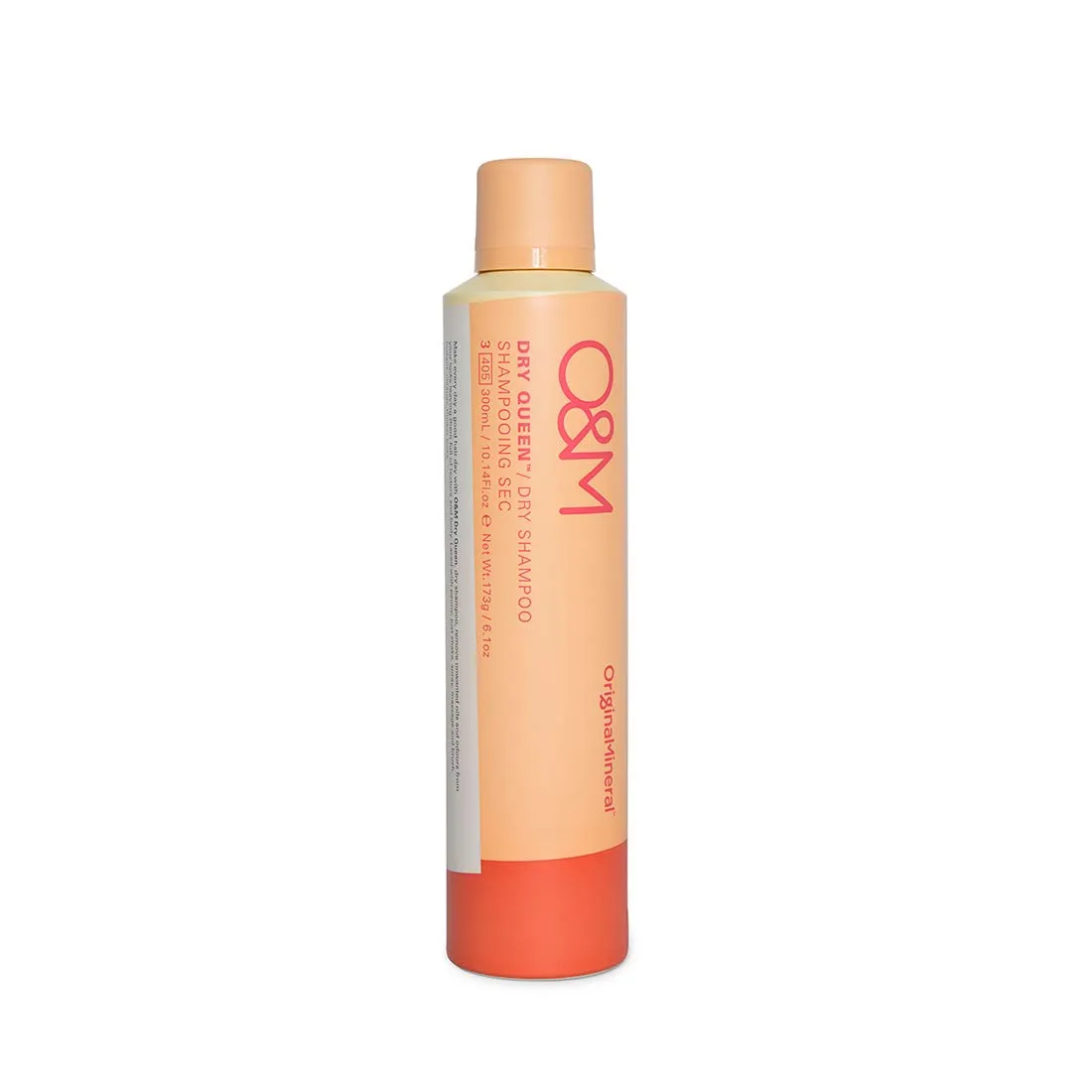 O&M Dry Queen Dry Shampoo, Vitamin C, Sulfate/Paraben/Silicone Free, Vegan, Cruelty-Free Beauty & Hair Care, Dry Shampoo for Women, Boost Volume & Waves, No Water, Safe for All Hair Colors, 300ml