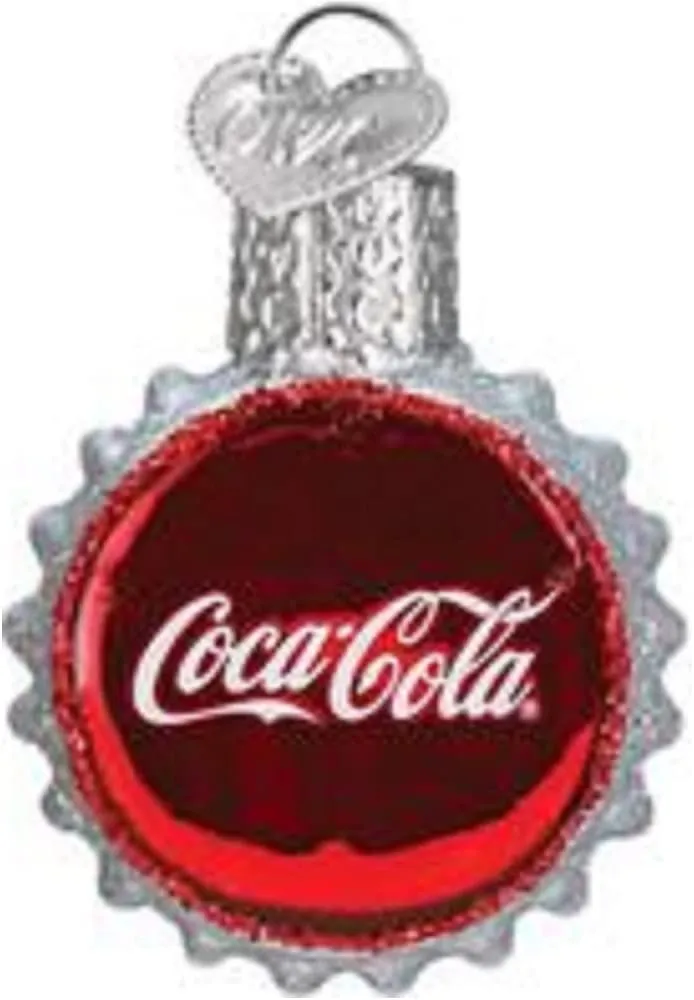 Old World Christmas Ornaments Coca-Cola Mini Diner Set Glass Blown Ornaments for Christmas Tree