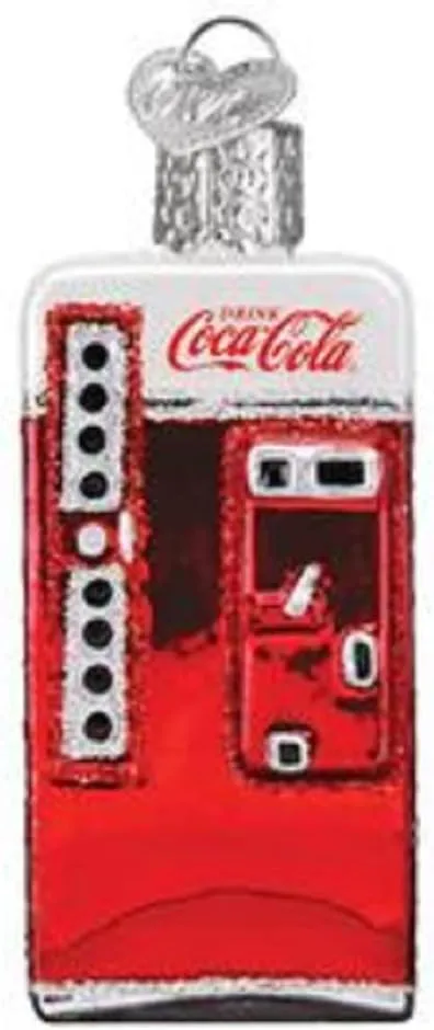 Old World Christmas Ornaments Coca-Cola Mini Diner Set Glass Blown Ornaments for Christmas Tree