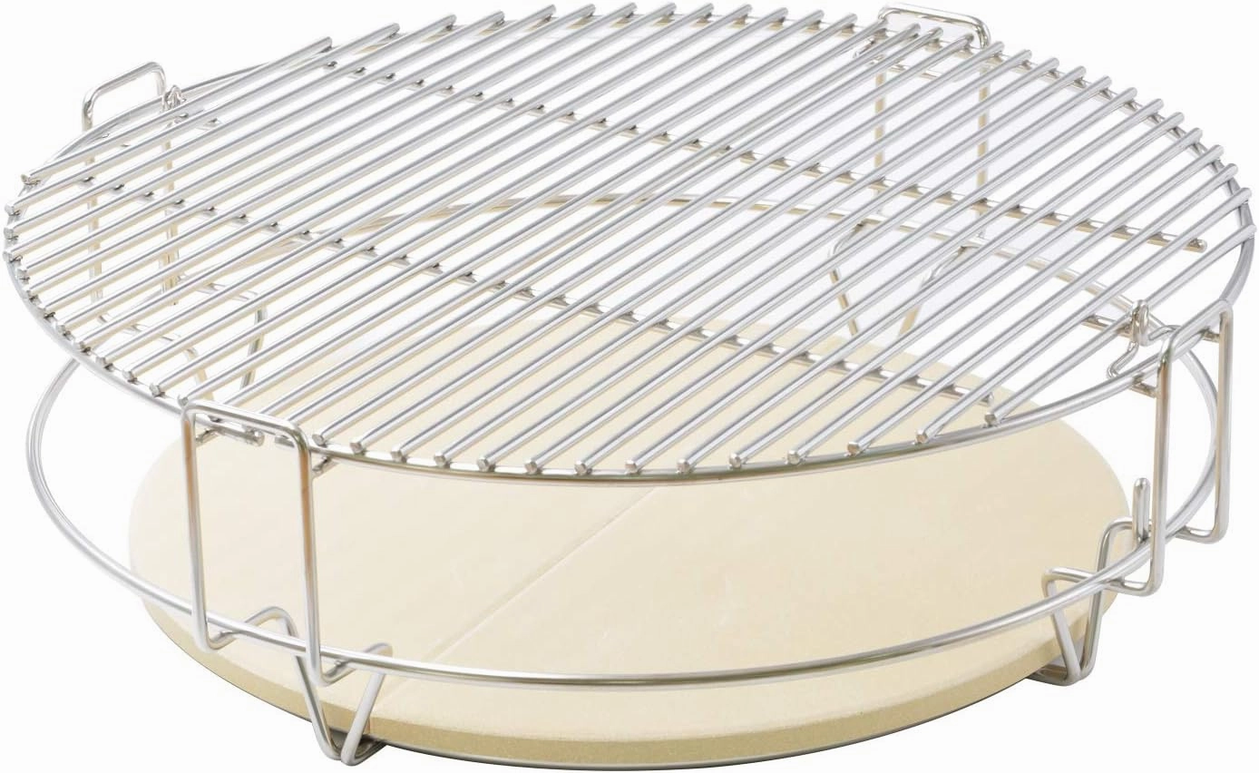 only fire Cooking System Fit for Large Big Green Egg, Kamado Joe Classic, Large Grill Dome, and Other Kamado Grill