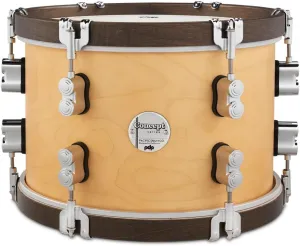 Pacific Drums & Percussion Add-Ons PDP Concept Classic, 8x12, Natural/Walnut Hoops Tom (PDCC0812TTNW)