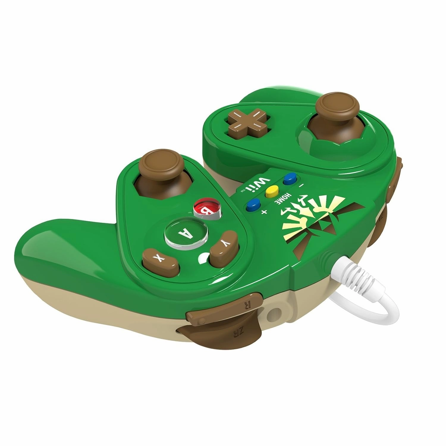 PDP Wired Fight Pad for Wii U - Link (Renewed)