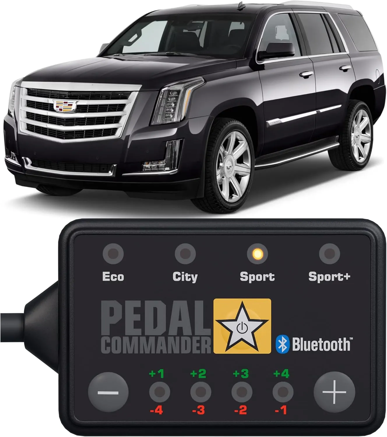 PEDAL COMMANDER for Cadillac Escalade 2007-2020 Throttle Response Controller Fits: Base, Luxury, Platinum, Premium, Premium Luxury, Sport, Standard, 6.0L 6.2L, Cadillac Escalade Accessories
