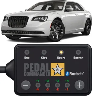 PEDAL COMMANDER for Chrysler 300 2007-2023 Throttle Response Controller Fits: 300, C, LX, S, Limited, SRT-8, Touring, Chrysler 300 Accessories