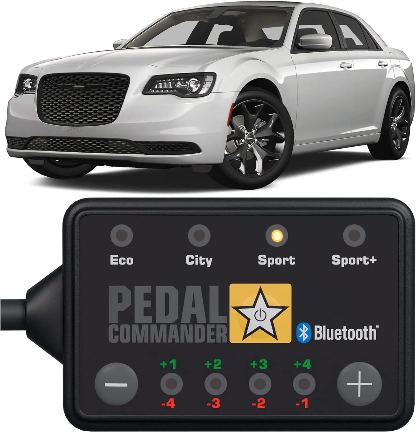 PEDAL COMMANDER for Chrysler 300 2007-2023 Throttle Response Controller Fits: 300, C, LX, S, Limited, SRT-8, Touring, Chrysler 300 Accessories