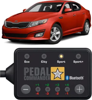 PEDAL COMMANDER for Kia Optima 2010-2015 Throttle Response Controller Fits: 3rd Gen, EX, LX, SX, SX Turbo, SXL, SXL Turbo, 1.7L 2.0L 2.4L, Kia Optima Accessories