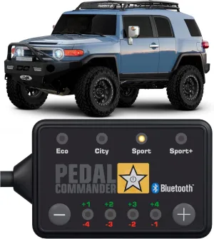 PEDAL COMMANDER for Toyota FJ Cruiser 2006-2018 Throttle Controller - 36 Drive 4-Mode, Plug And Play, Bluetooth, Anti-Theft Enabled, On-Road & Off-Road Performance Upgrades, FJ Cruiser Accessories