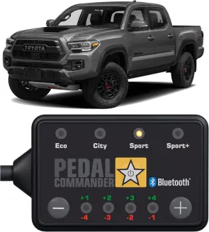 PEDAL COMMANDER for Toyota Tacoma 2005–2023 – Throttle Response Controller to Help Reduce Accelerator Lag – 4 Driving Modes   App Control – Off-Road Performance Mods, Upgrades & Tacoma Accessories