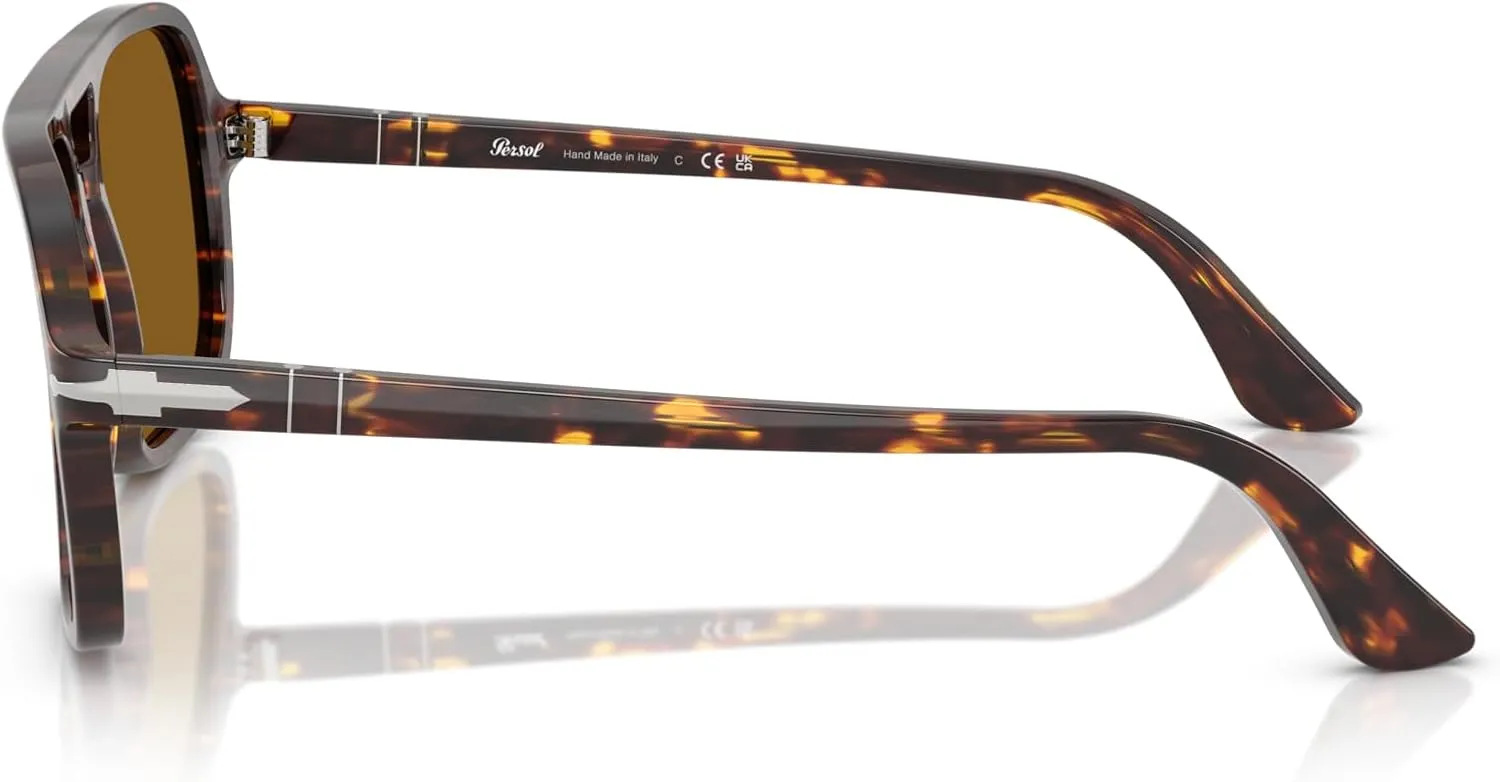 Persol Men's Po3328s Aviator Sunglasses