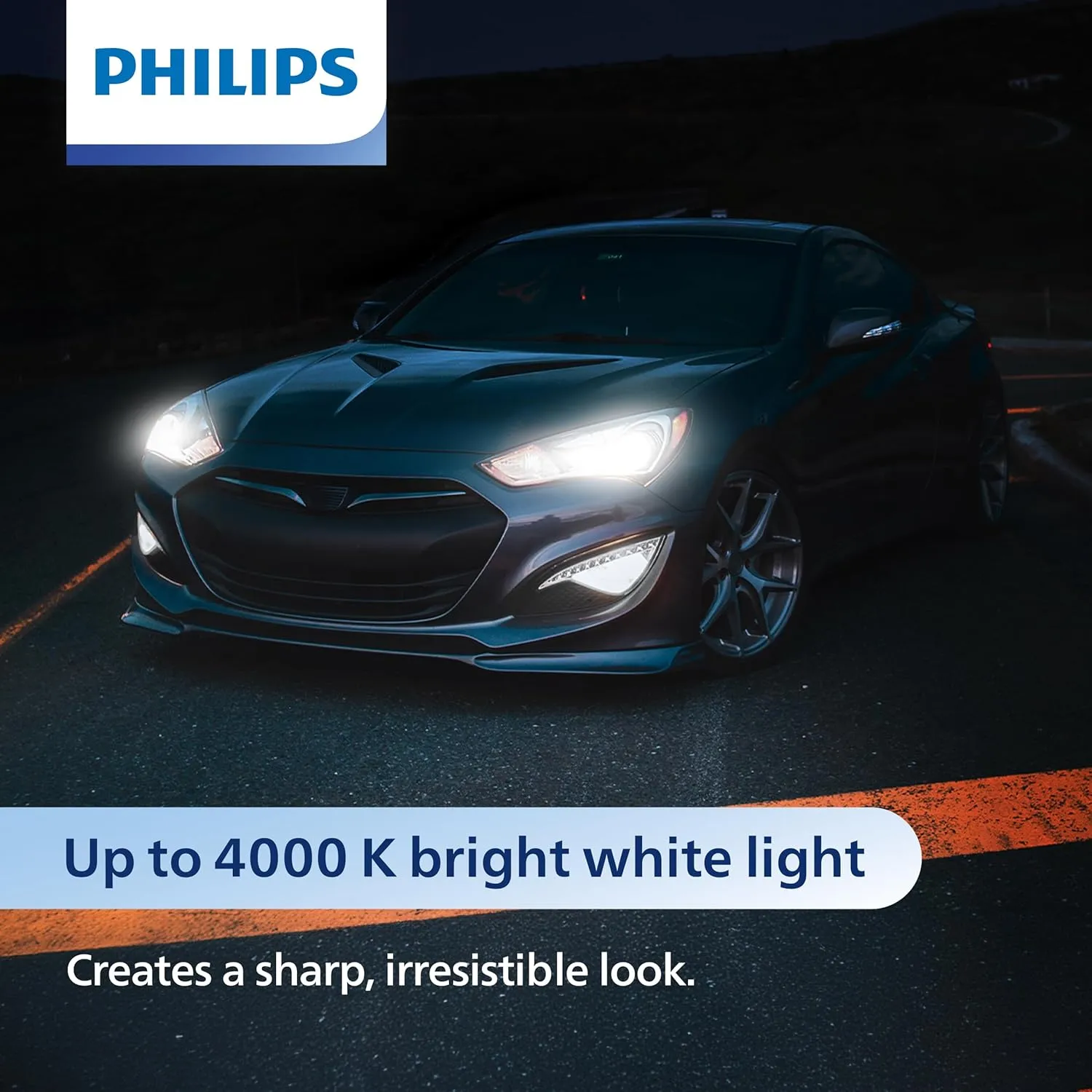 Philips Automotive Lighting 9006 CrystalVision Platinum Superior Upgrade Automotive Replacement Bright White Headlight Bulb, Fits Select High Beam, Low Beam, Fog Positions (2 Pack)