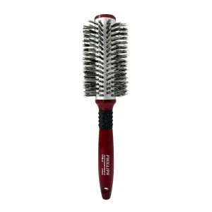 Phillips Brush Thermal Ceramic 2.5 Inch Round Hair Brush, 100% Pure Boar Bristles & Ergonomic Beech Wood Handle – Ceramic Barrel Brush Head for Styling & Volumizing All Hair Types, TPB-2