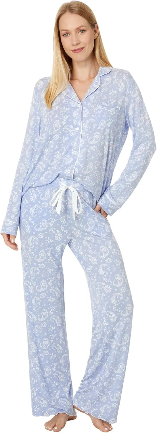 P.J. Salvage Women's Loungewear Pretty in Paisley Pajama Pj Set